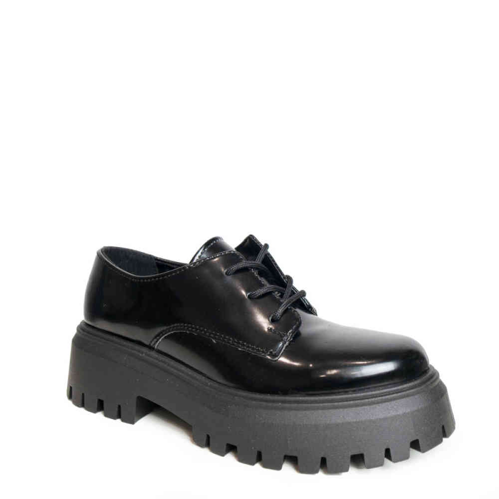 Altercore - Lyra Patent Chaussures basses - Noir